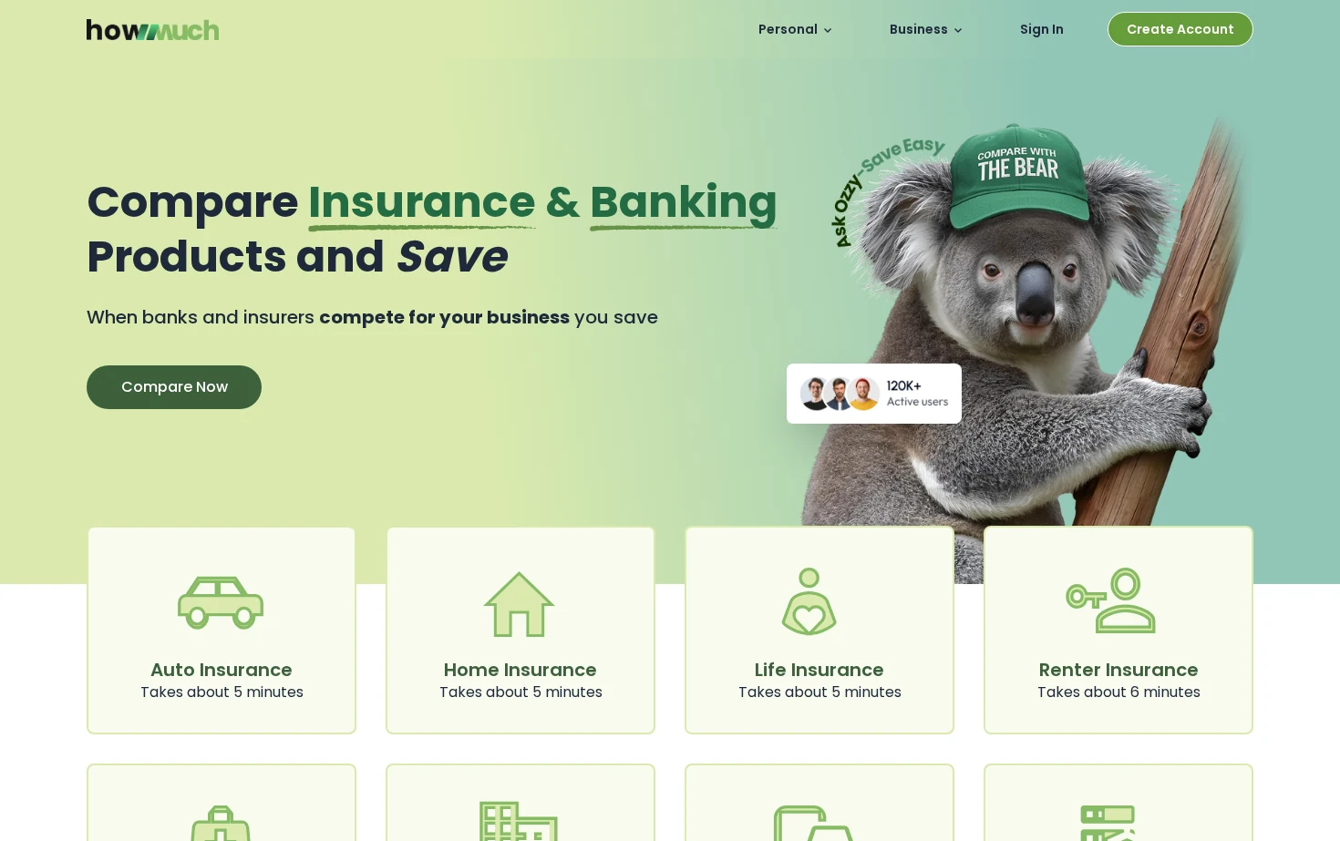 HowMuch.net 页面快照